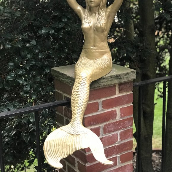 Midcentury Mermaid Sculpture - Picture 10 of 16